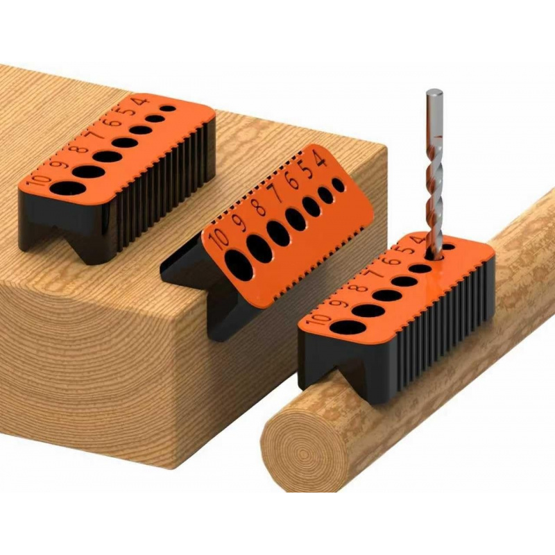 Woodworking Drill - Precyzyjny blok prowadzący do wiercenia z