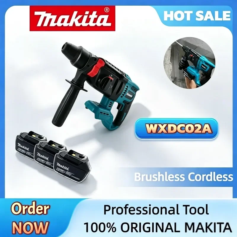 Woodworking Essential Tools - Wiertarki udarowe bezprzewodowe Makita, bezszczotkowe, akumulatorowe,