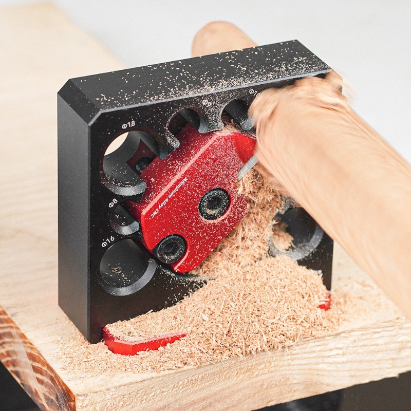 Woodworking Jig - Elektryczna wiertarka do tworzenia okrągłych prętów,