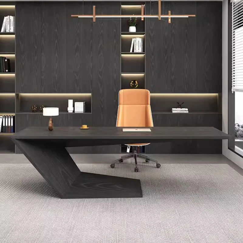 Woodworking Desk Chair - Biurko Krzesło Projektant Estetyczny Praca Zarządcy