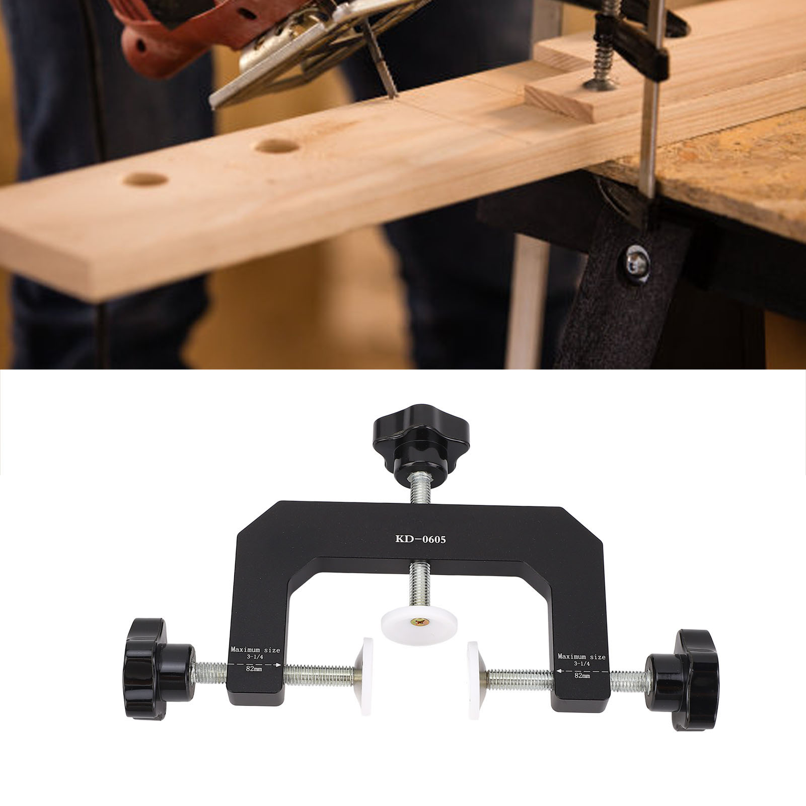 Woodworking Vise - Zacisk G 3-kierunkowy ze stopu aluminium,