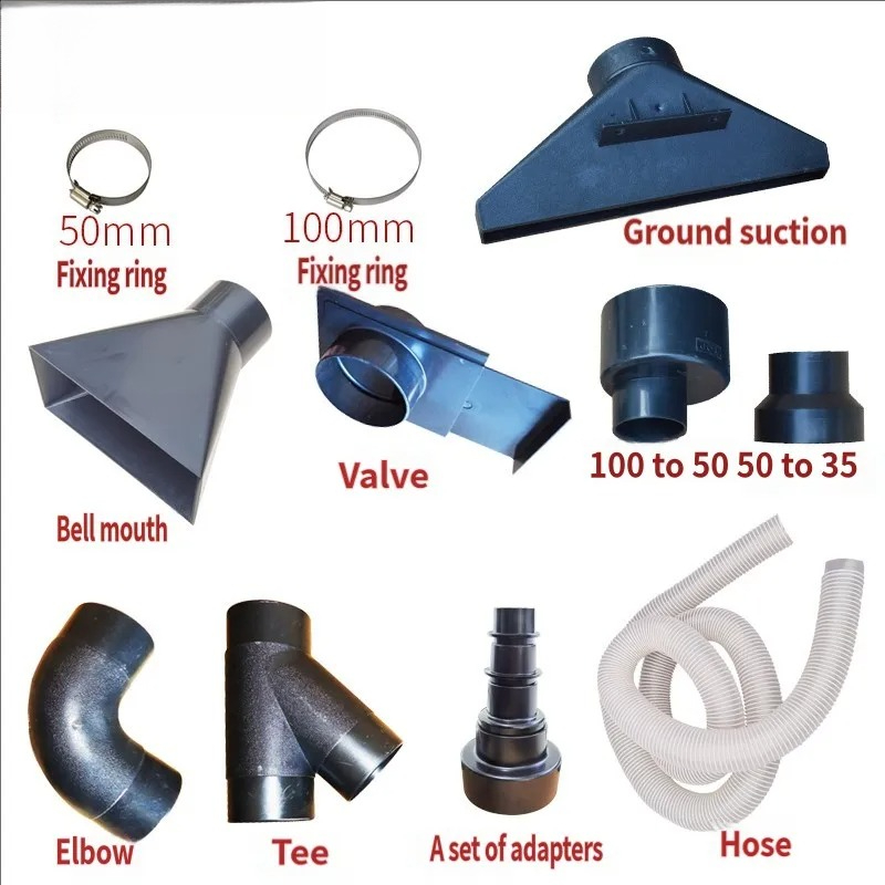 Woodworking Joint - Port ssący Przemysłowy adapter do odkurzacza