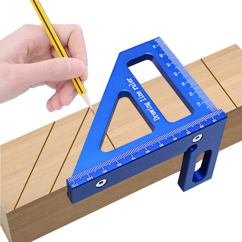 Woodworking For Engineers - Aluminiowy kątownik stolarski ze stopu aluminium,