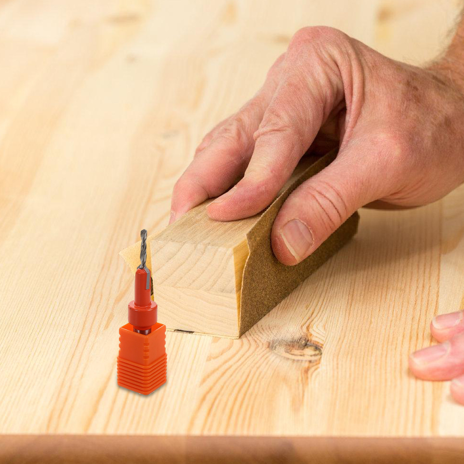 Woodworking Drill - Zestaw Regulowanych Pogłębiaczy Stożkowych z Ogranicznikiem