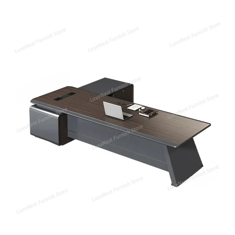 Woodworking Desk Chair - Praca Przechowywanie Biurko Szefa Szafki na