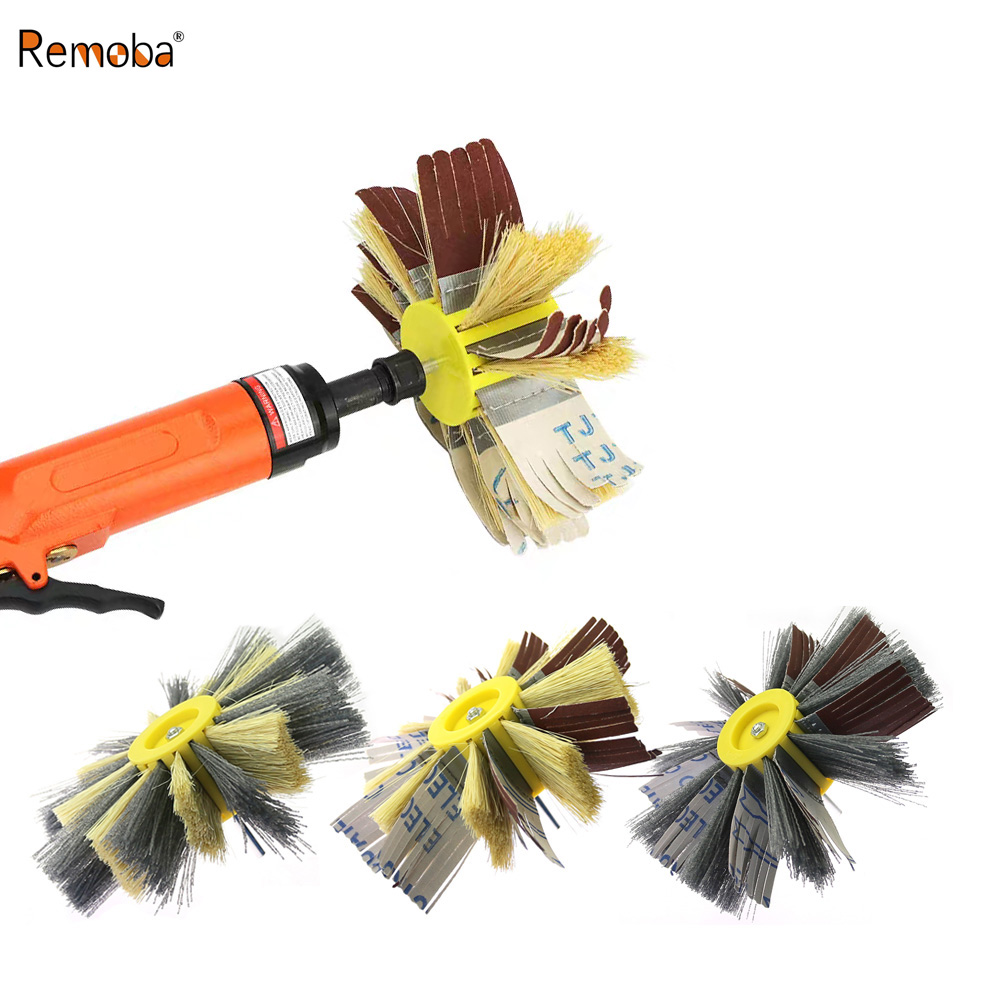 Woodworking Drill - Szczotka polerska do drewna 6 cali