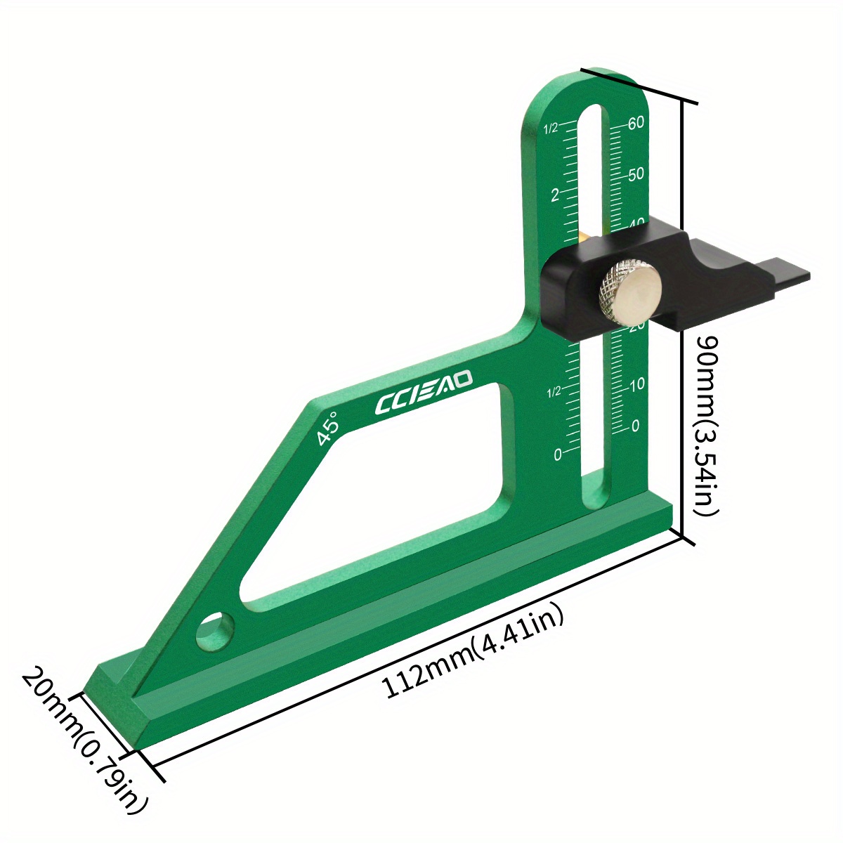 Aluminiowy miernik wysokości 0 – Woodworking Equipment recenzja i cena