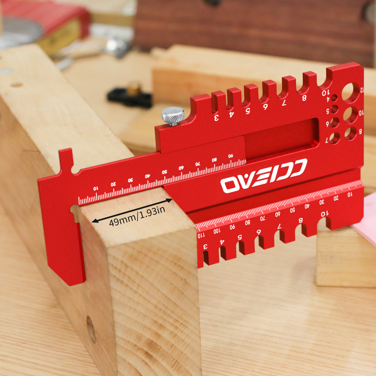 Wielofunkcyjna linijka do obró – Woodworking Marking Gauge recenzja i cena