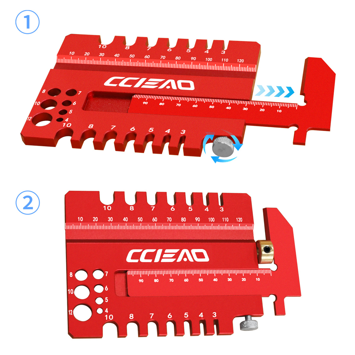 Wielofunkcyjna linijka do obró – Woodworking Marking Gauge recenzja i cena
