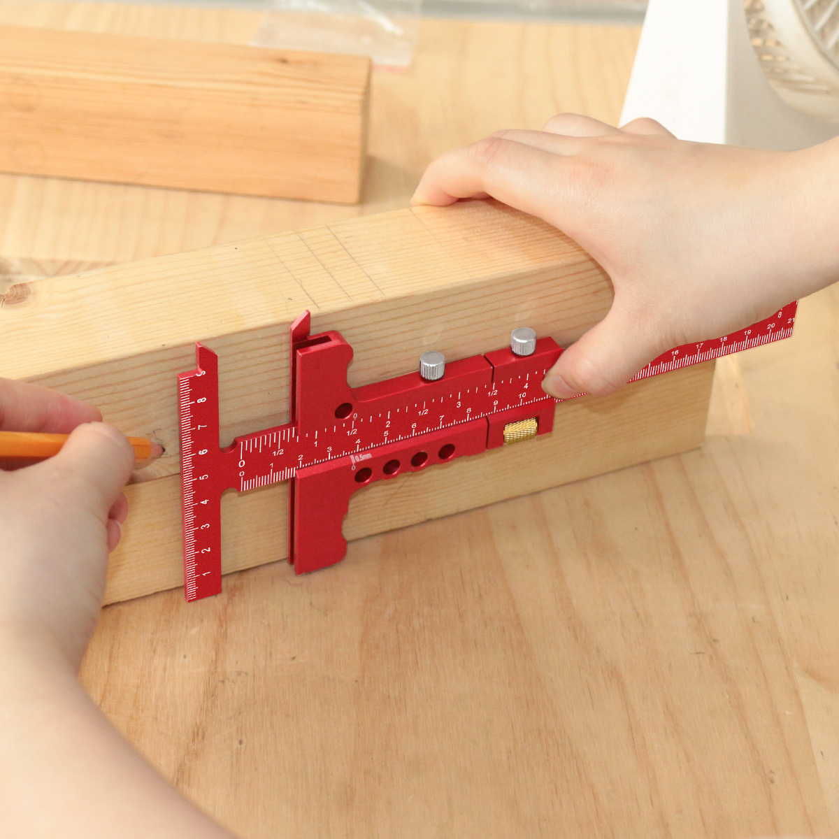 Kątownik stolarski do trasowan – Woodworking Marking Gauge recenzja i cena
