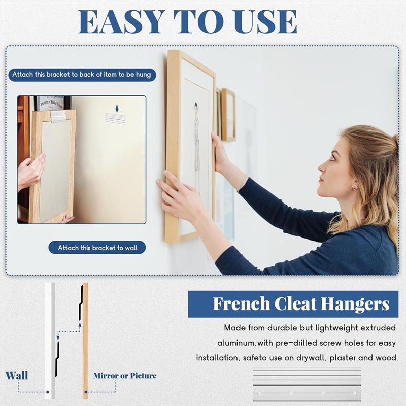 Wieszak do obrazów typu French – Woodworking French Cleat recenzja i cena