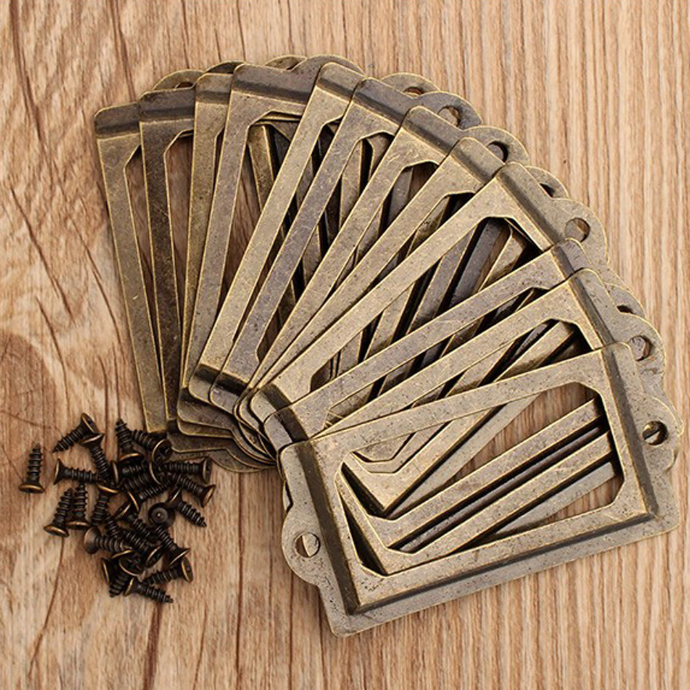 12 szt. Uchwytów na karty z na – Woodworking Names recenzja i cena