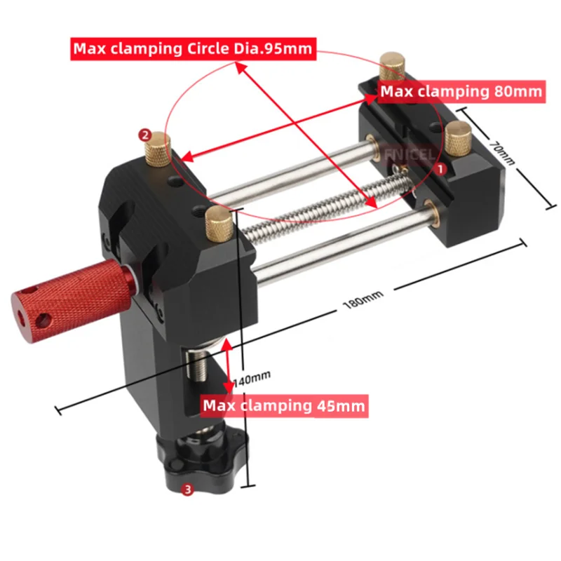 Wielofunkcyjny imadło stołowe  – Woodworking Vise recenzja i cena