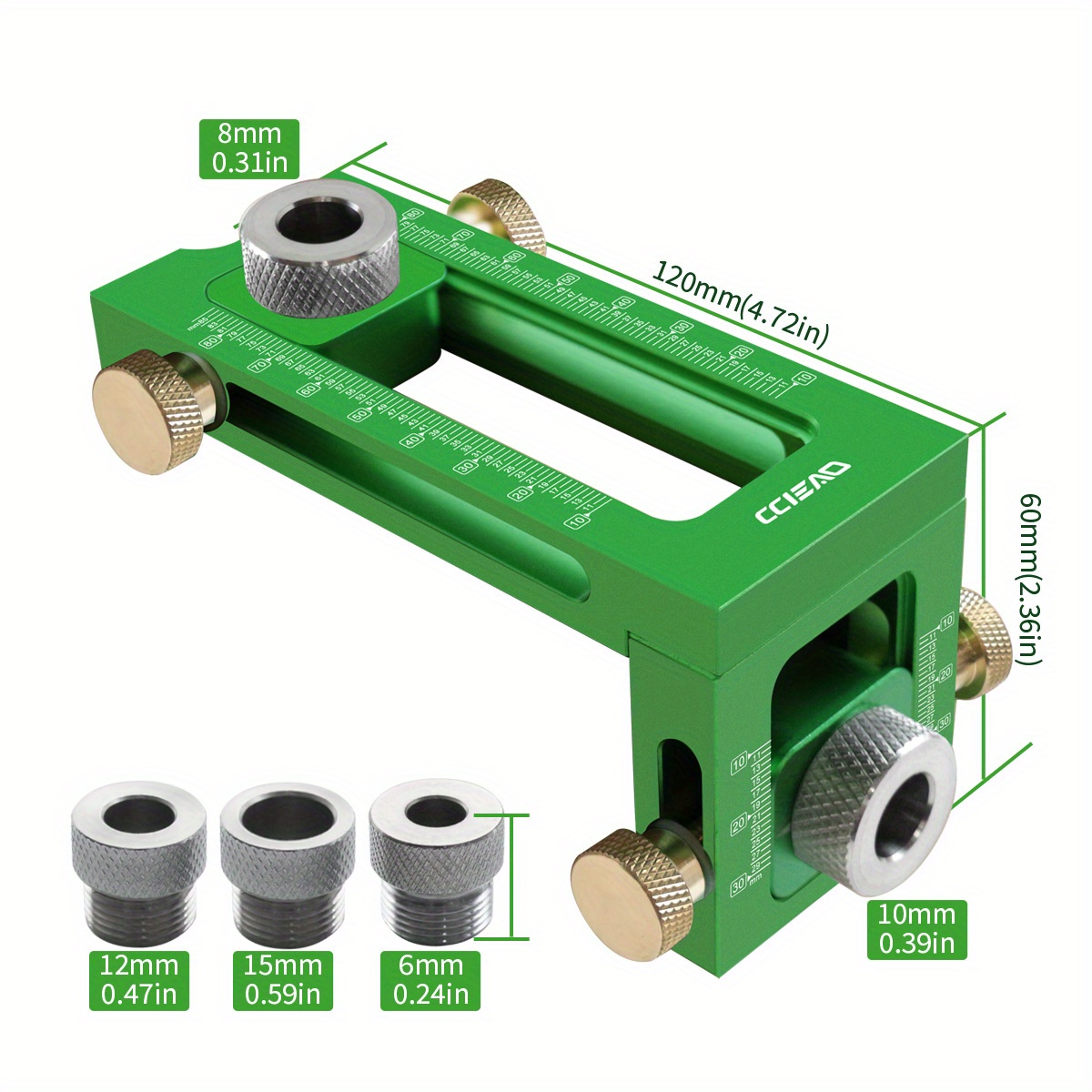 Szablon do wkrętów 2w1 Regulow – Woodworking Drill Bits recenzja i cena