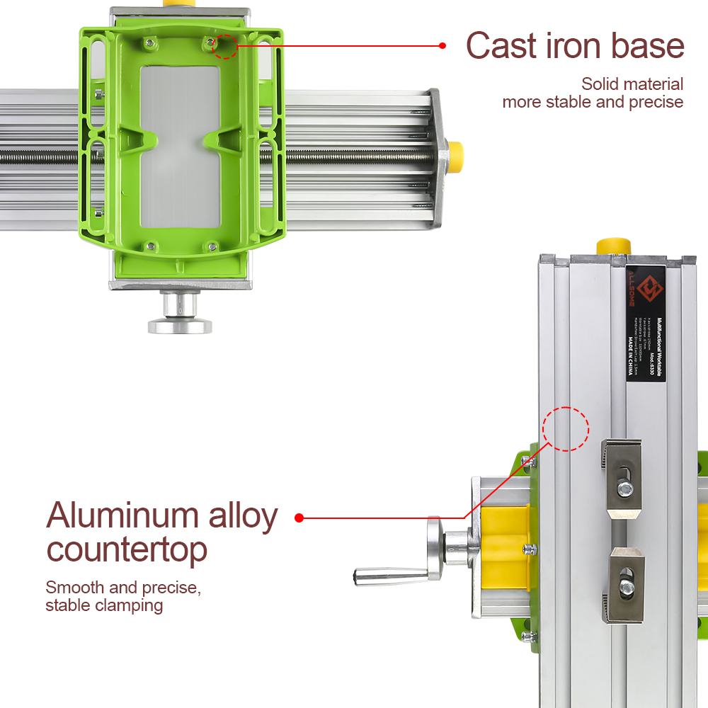 ALLSOME MINIQ BG6330 Mini frez – Woodworking Vise recenzja i cena