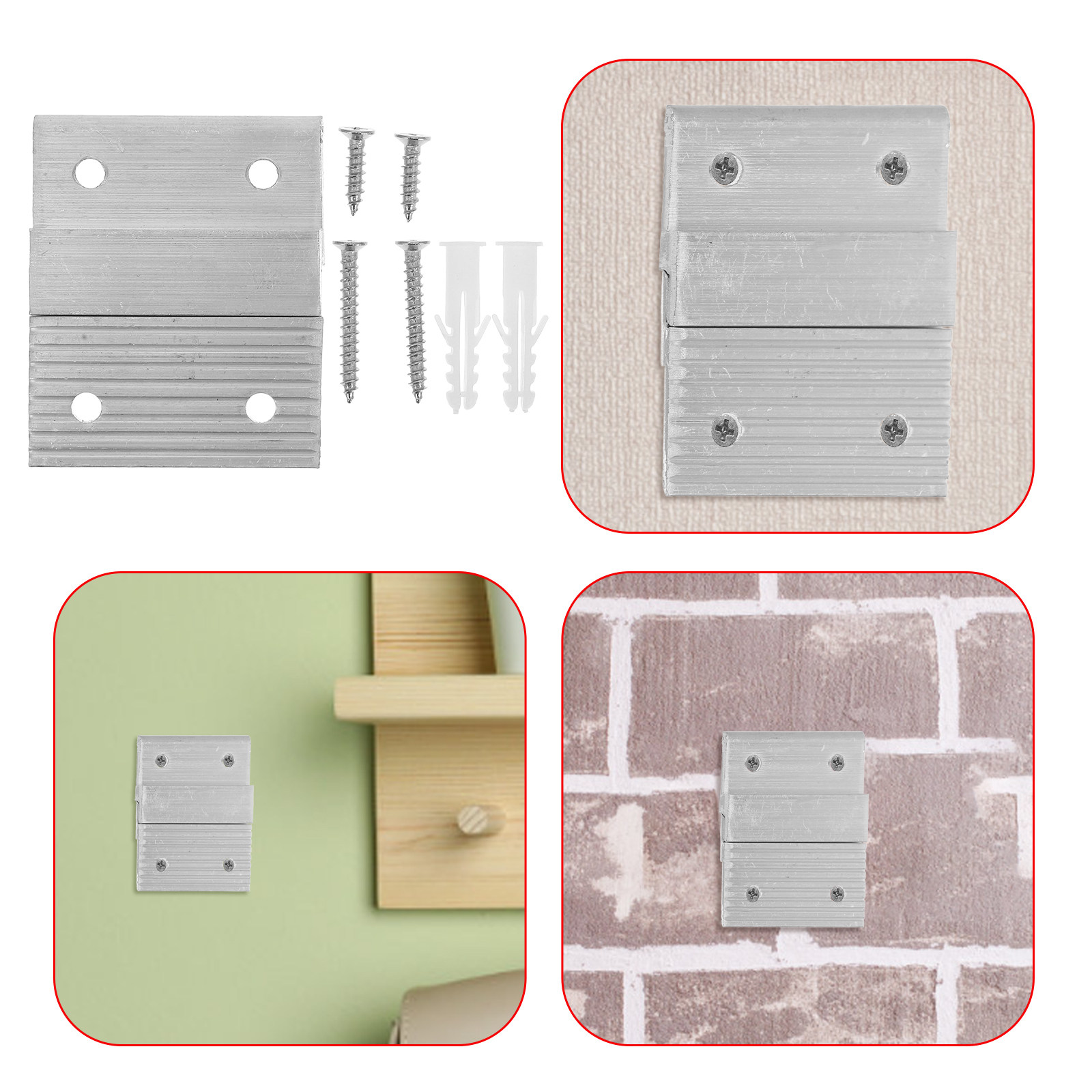 Zestaw wsporników Z, aluminiow – Woodworking French Cleat recenzja i cena