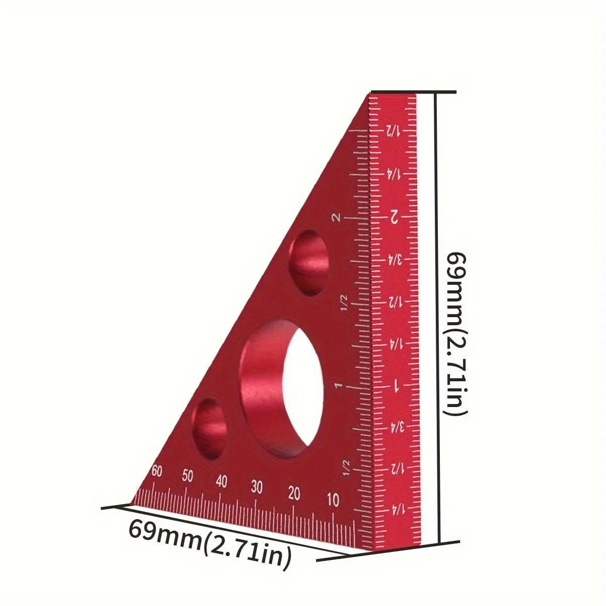 Aluminiowy kątownik trójkątny  – Woodworking Marking Gauge recenzja i cena