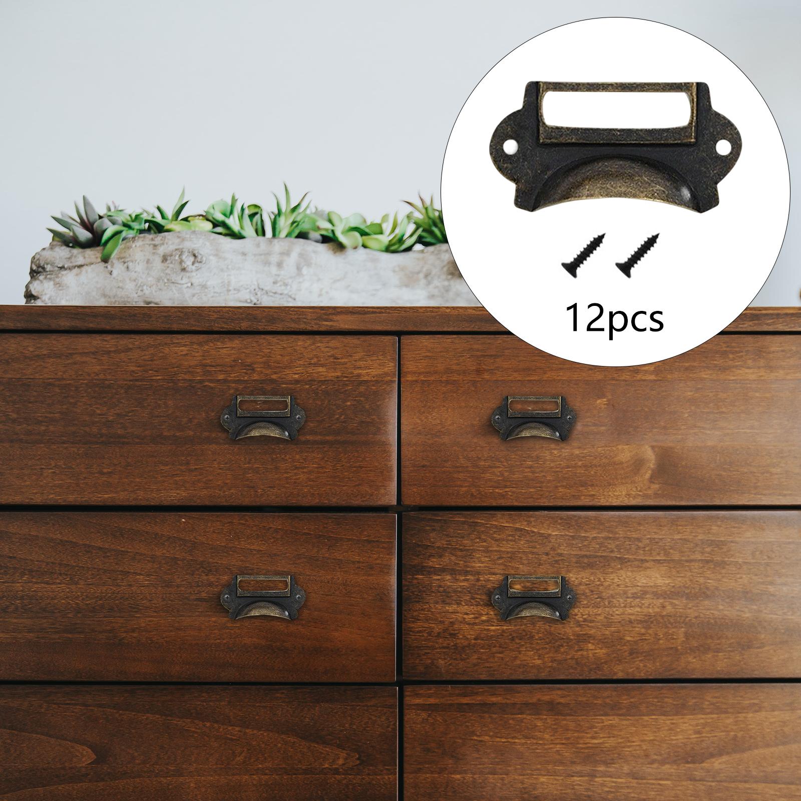 12 szt. Uchwyty do szuflad w s – Woodworking Names recenzja i cena