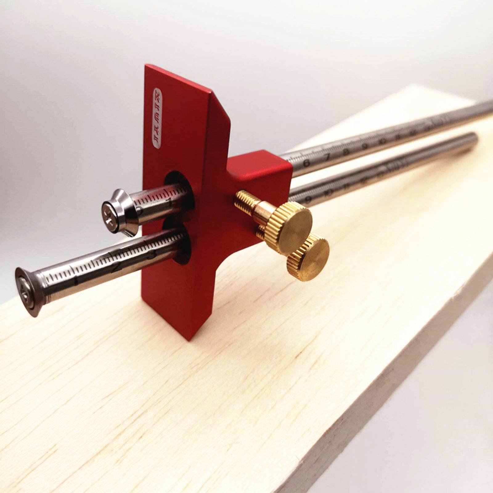 Dwugłowicowy przymiar trasersk – Woodworking Marking Gauge recenzja i cena