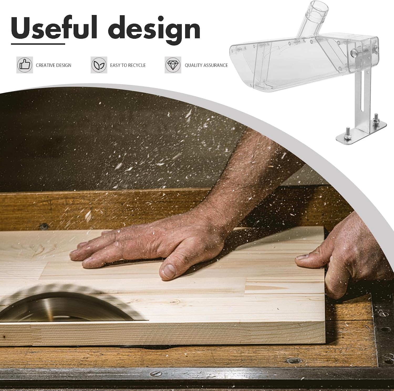 Przezroczysta osłona przeciwpy – Woodworking Equipment recenzja i cena