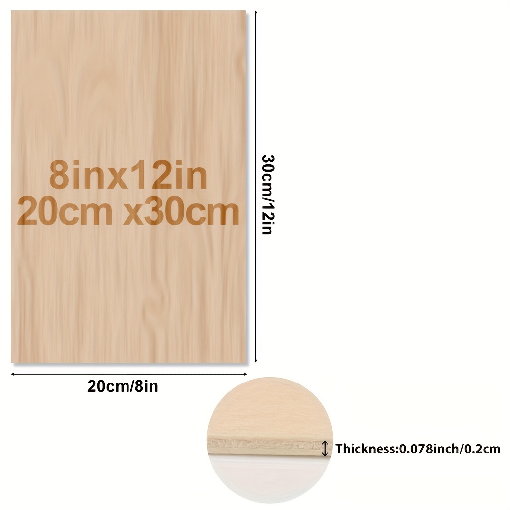 4/8 sztuk drewna do rękodzieła – Woodworking Zone recenzja i cena