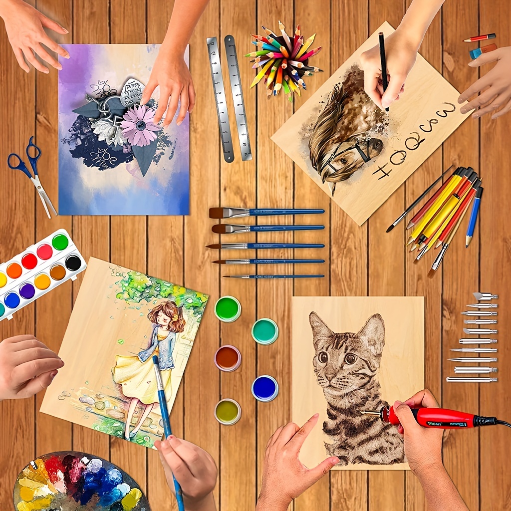4/8 sztuk drewna do rękodzieła – Woodworking Zone recenzja i cena