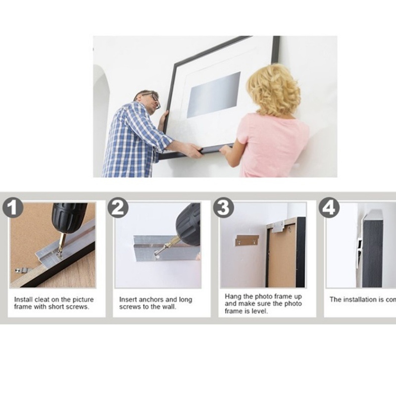 4 pary aluminiowych uchwytów d – Woodworking French Cleat recenzja i cena